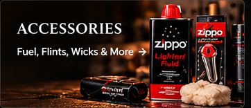 Accessories. Fuel, flints, wicks and more.