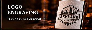 Logo engraving
